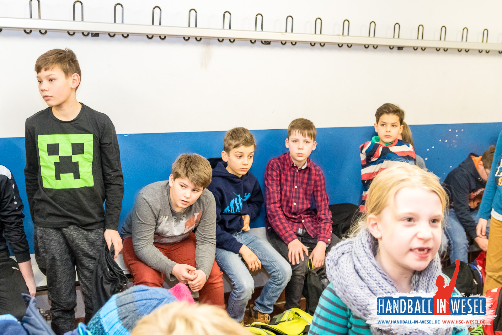 HSG Wesel E-Jugend / Einlaufkids TUSEM Essen 2017